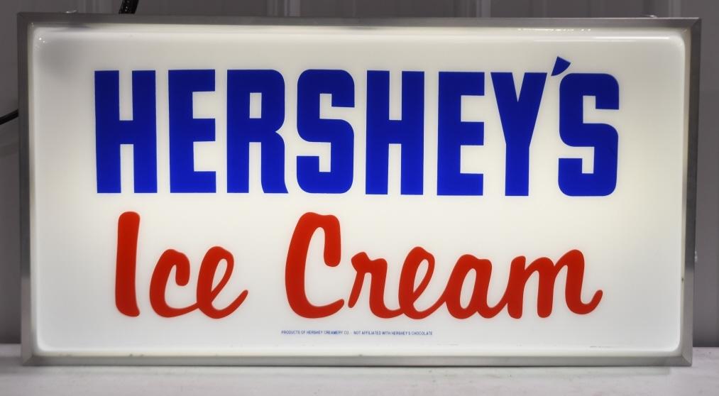Double Sided Hershey's Ice Cream Lighted Sign (1 of 4)