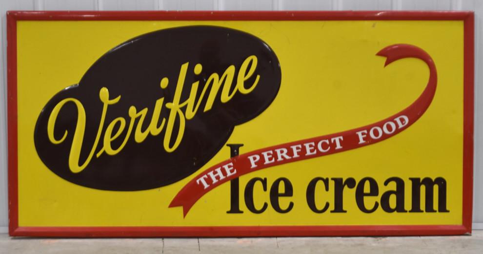 Large SST Verifine Ice Cream Advertising Sign (1 of 5)