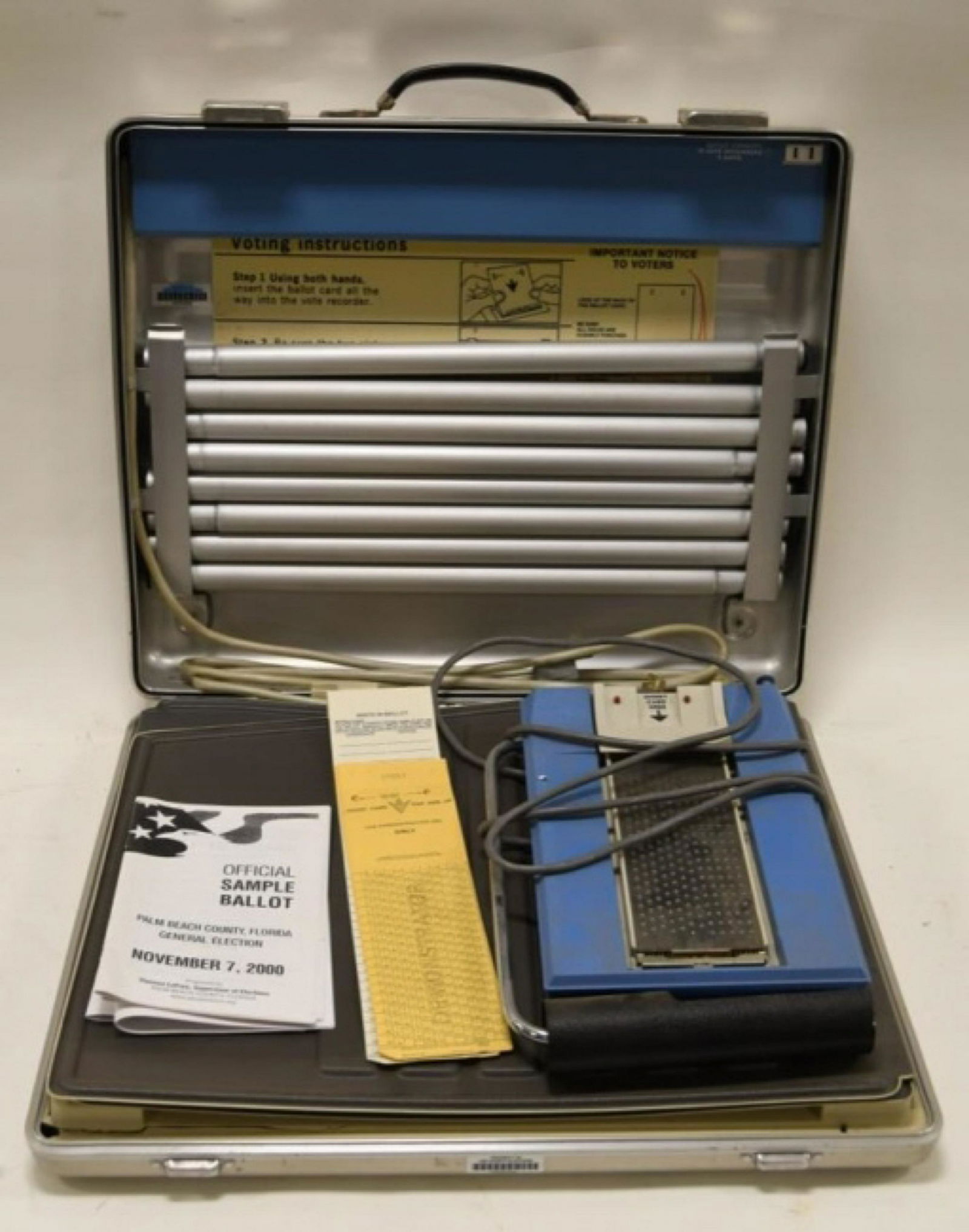 Portable '00 Florida Voting Booth Case (1 of 4)