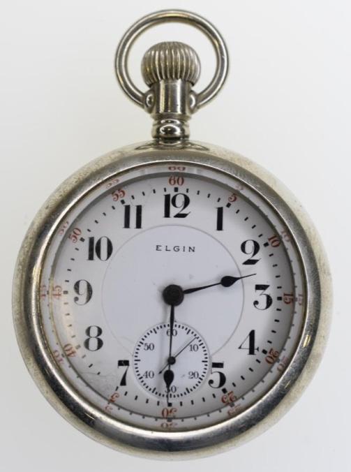 1905 Elgin 23 Jewel Veritas Railroad Pocket Watch (1 of 4)