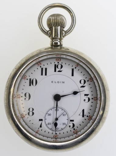 1905 Elgin 23 Jewel Veritas Railroad Pocket Watch
