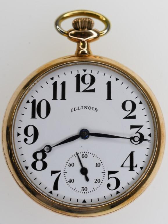 1907 Illinois Sangamo Railroad Pocket Watch (1 of 4)