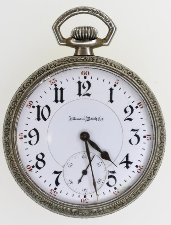 1910 Illinois 21J Abraham Lincoln Pocket Watch (1 of 4)