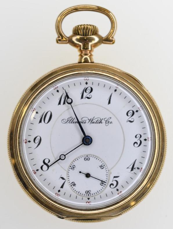 1901 Illinois 17J Imperial Special Pocket Watch (1 of 4)