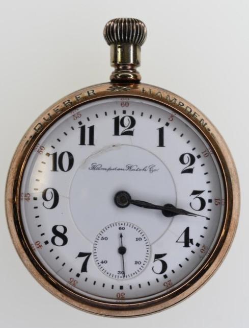 1903 Hampden Railway Special Pocket Watch (1 of 3)