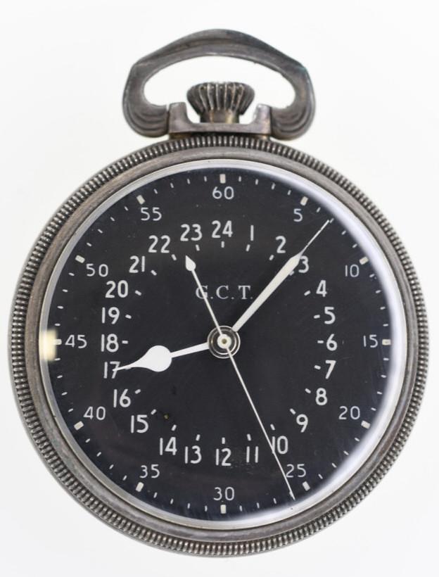 WWII Hamilton U.S. Military G.C.T. Pocket Watch (1 of 4)