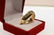 Men's 14K Yellow Gold Diamond Wedding Band - 2