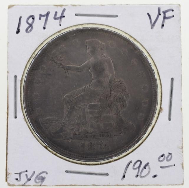 1874 Trade Dollar (1 of 2)