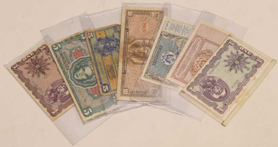 Lot of  Military Payment Certificates (1 of 7)