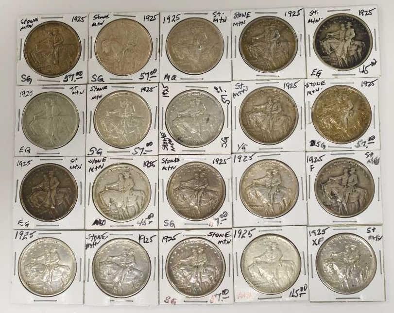 (20) 1925 Stone Mountain Memorial Half Dollar (1 of 10)