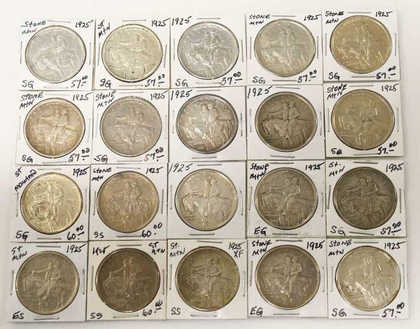 (20) 1925 Stone Mountain Memorial Half Dollar (1 of 10)