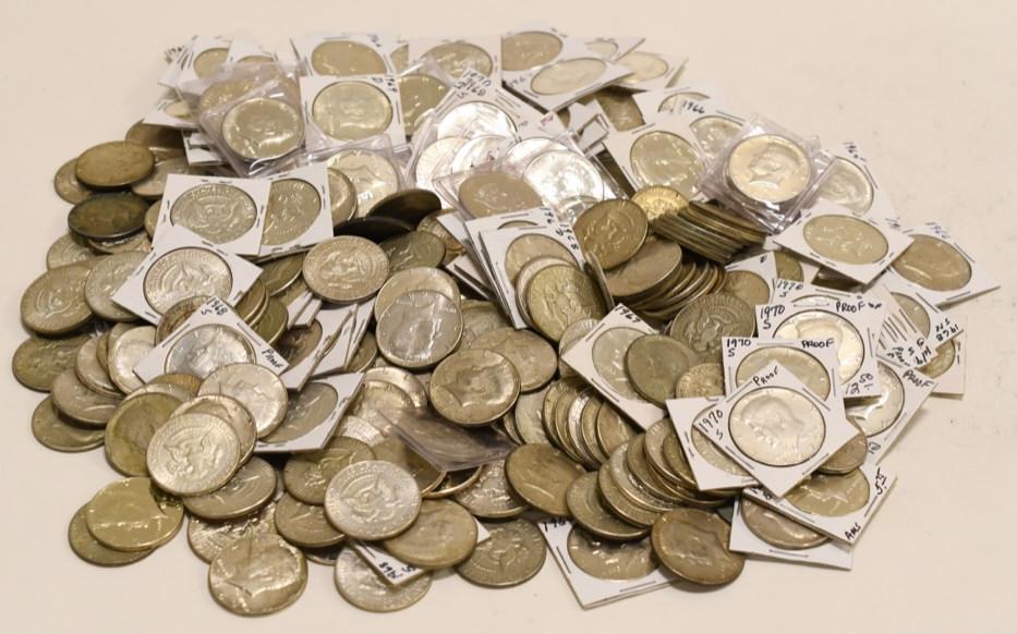 $143 Face Kennedy 40% Silver Half Dollars (1 of 6)