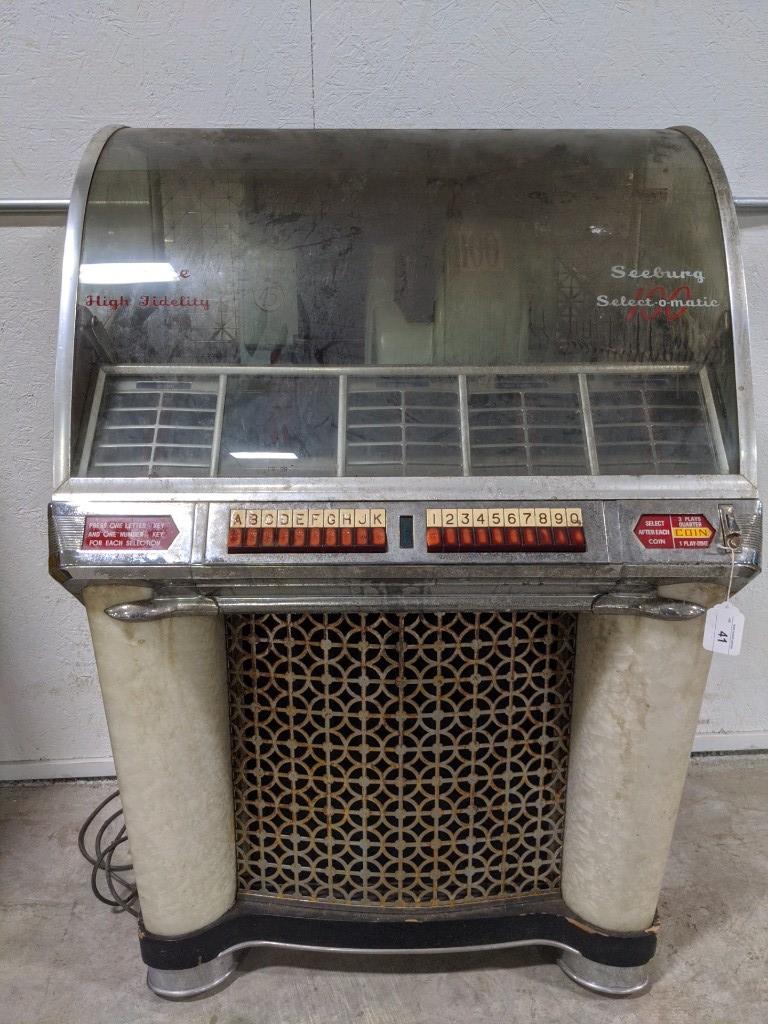 Seeburg select-0-Matic 100 deluxe Hugh fidelity: jukebox