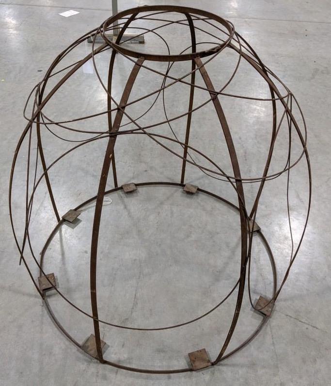 Architectural cast iron decorative dome (1 of 4)