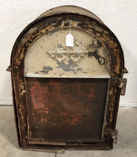 Antique wall mounted burglar box (1 of 5)