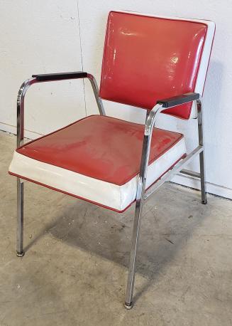 Doerner-Faultless cushioned chair 1967 (1 of 4)