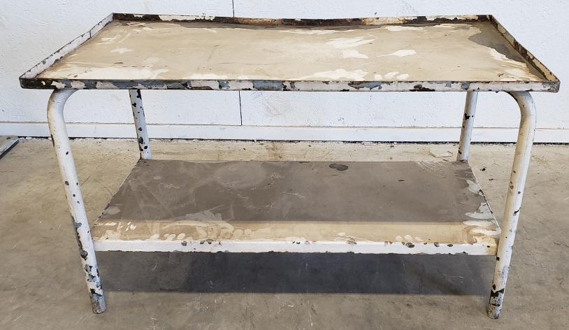 Heavy Industrial Steel Table (1 of 3)