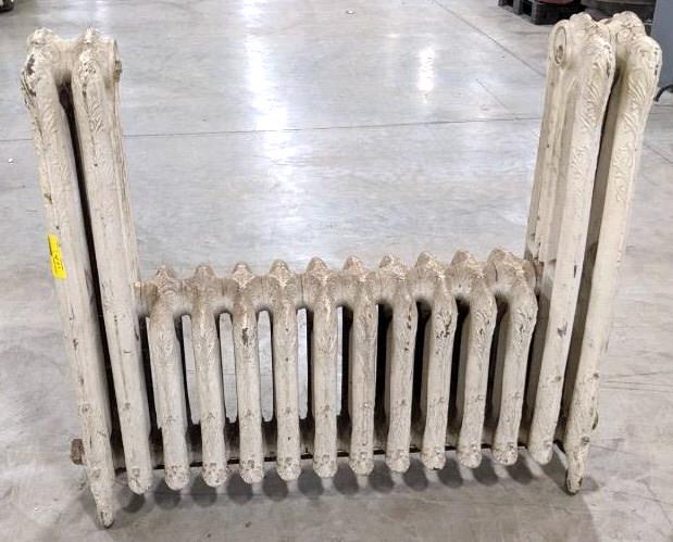 Antique cast iron radiator (1 of 4)