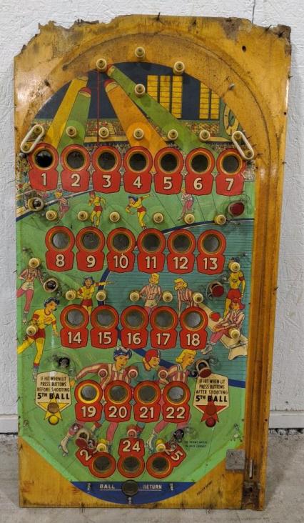 Vintage pinball machine game board (1 of 4)
