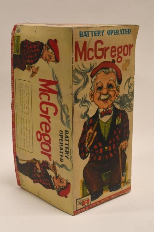 Rosko Toys Battery Op. McGregor Smoking Cigar - 5
