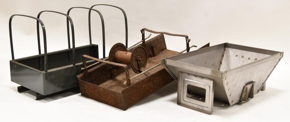 (3) Buddy L / Keystone/ Sturditoy Truck Beds: Lot of 3 large truck beds. The coal truck bed appears to be custom made. The other 2 are original.
