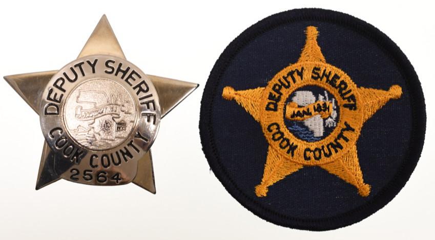 Obsolete Cook County Deputy Sheriff Badge #2564 (1 of 2)