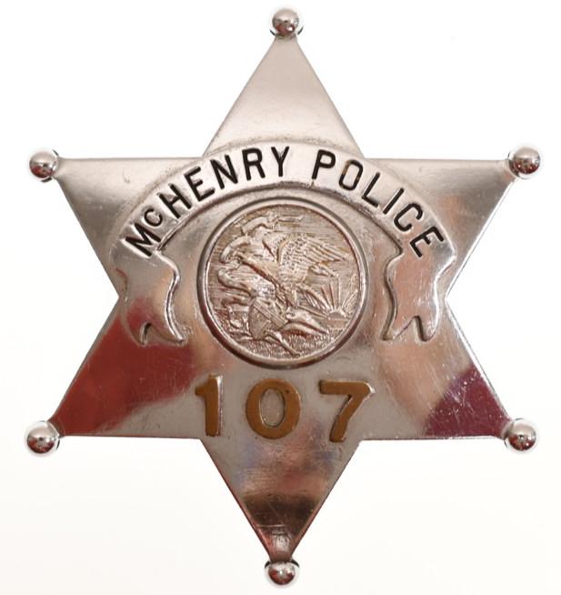 Obsolete McHenry Illinois Police Badge (1 of 3)