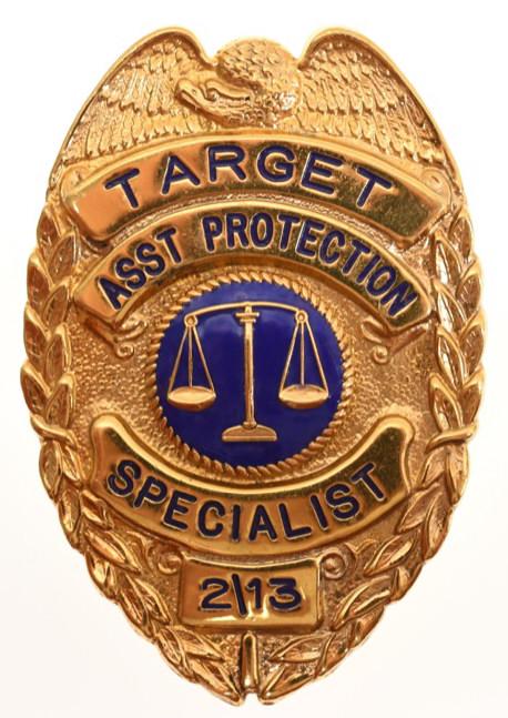 Obsolete Target Specialist Security Badge (1 of 2)