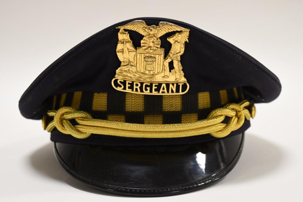 Obsolete Chicago Police Sergeant Visor Cap (1 of 6)