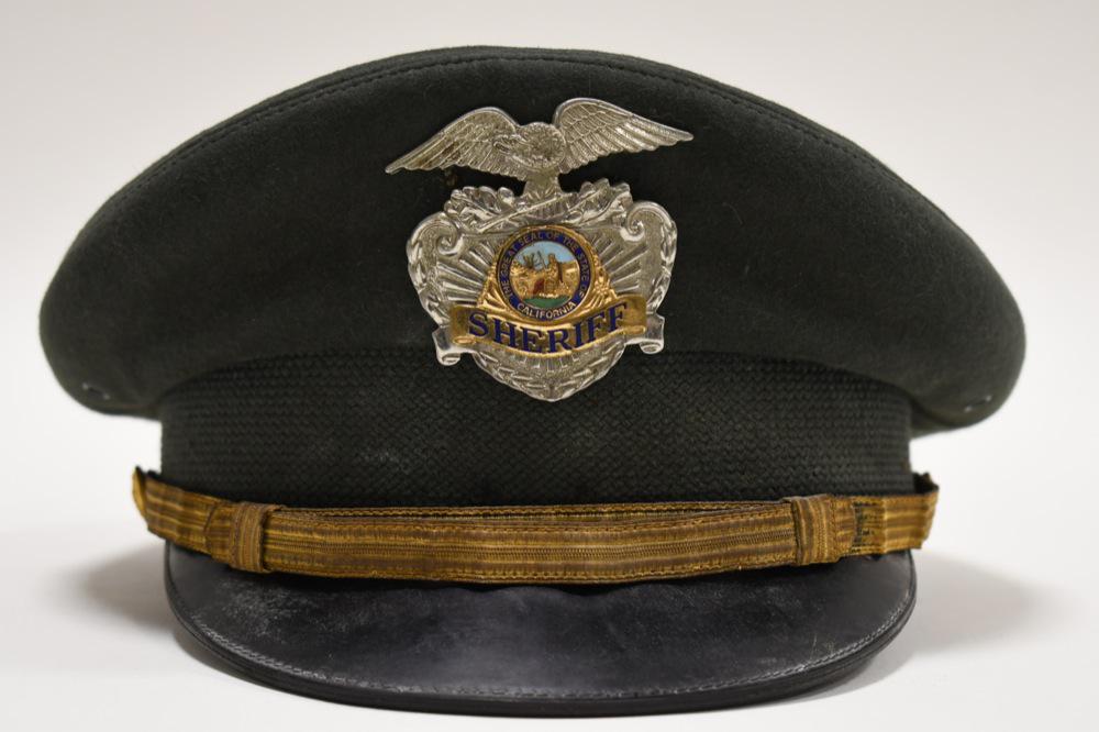 Obsolete Vintage California Sheriff  Visor Cap (1 of 8)