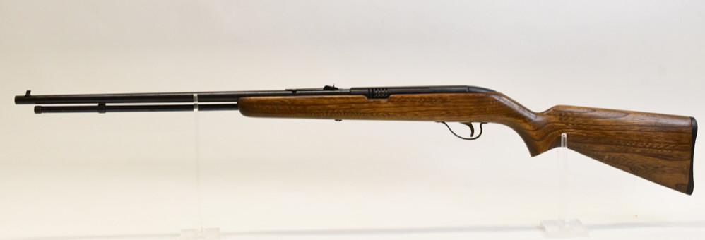 Sears Model 25 22 S-L-LR Slde Action Rifle: Nice Sears Model 25 slide action rifle in .22 S-L-LR. The rifle has a 22-1/4" barrel and is in nice used condition. No serial number.. FFL required for transfer. (773-4)