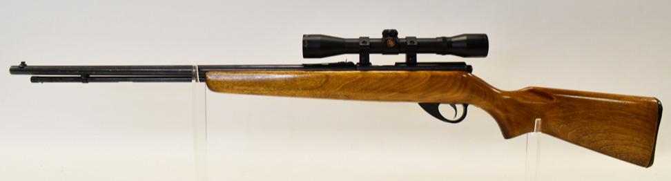 Sears J.C. Higgins Model 103.229 .22 S-L-LR Rifle: Nice Sears J.C. Higgins Model 103.229 bolt action rifle in .22 S-L-LR. The rifle has a 24" barrel and is in nice used condition. Comes with Buck Ridge Sport scope. No serial number. FFL required for t