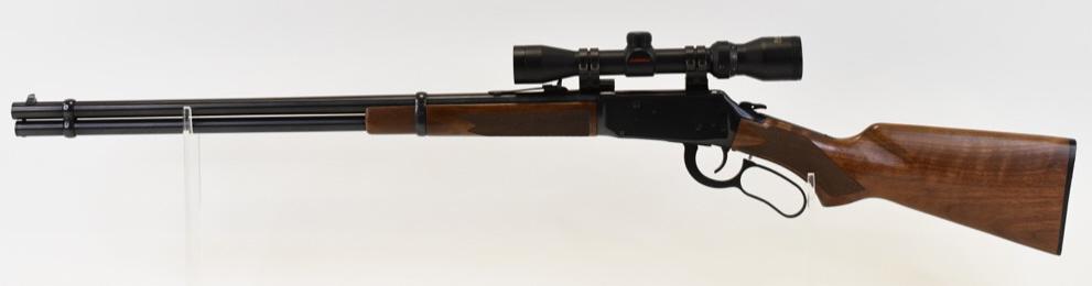 Winchester Model 94AE .45 Colt Lever Action Rifle: Near new Winchester Model 94AE Lever Action Rifle in 45 Colt. The lever action rifle is in great condition and has a 24" barrel. Comes with a Traditions scope. SN: 6283321. FFL required for transfer. 