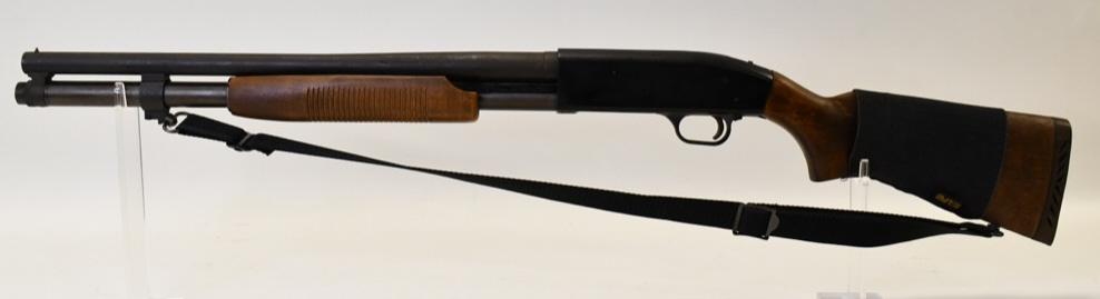 Mossberg Model 500 ATP 12 Ga. Pump Police Shotgun: Mossberg Model 500 ATP Police pump shotgun in 12 gauge. The shotgun is in good used condition with some wear and has a 20.75" barrel. Comes with sling. SN: H664247. FFL required for transfer. (753-4)