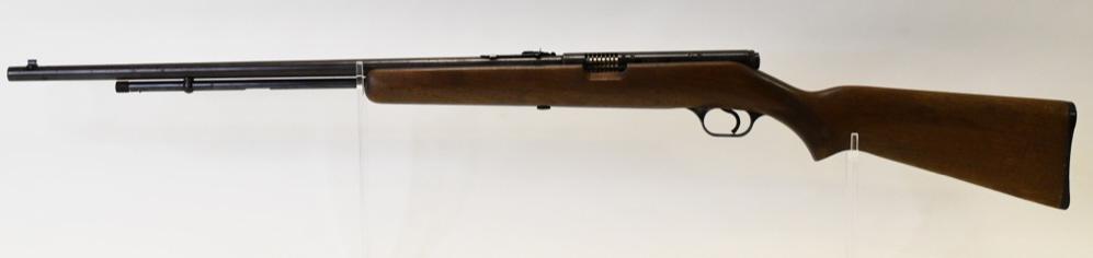 Savage Model 6A .22 Rifle: .22 S, L, & LR Savage model 6A rifle. Overalll fair condition with some surface rust to the barrel. SN: N/A. FFL is required for transfer. (351-4)