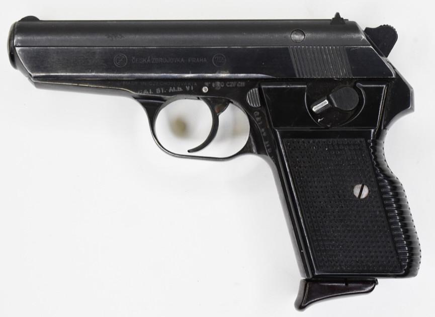 CZ NB51 7.65mm Semi-Automatic Pistol: Nice Czech CZ NB51 semi-automatic pistol in 7.65mm. The pistol has a 3.75" barrel and is in nice used condition. SN:716377. FFL required for transfer. (485-4)