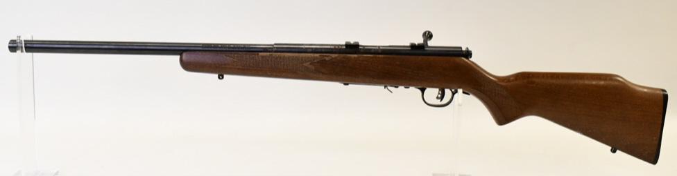 Savage Model 93R17 17 HMR Bolt Action Rifle: Fair condition with frozen bolt Savage Model 93R17 bolt action rifle in 17 HMR. The rifle has a 21" barrel and needs some work. SN:0934018. FFL required for transfer. (736-4)