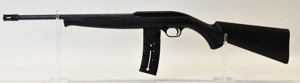 Mossberg 715T Plinkster .22LR Slide Action Rifle: Mossberg International 715T Plinkster slide action rifle in .22LR. The rifle has a 16.5" barrel and is in good used condition with some wear. Comes with original box. SN:EMJ3965082. FFL required for t