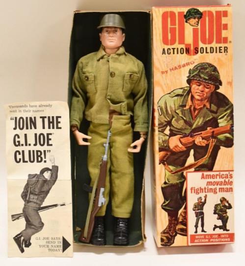 GIJOE アクション・ソルジャー（1964年）#7500 　当時物 1964 Hasbro - G.I. Joe Action Soldier Figure #7500 in