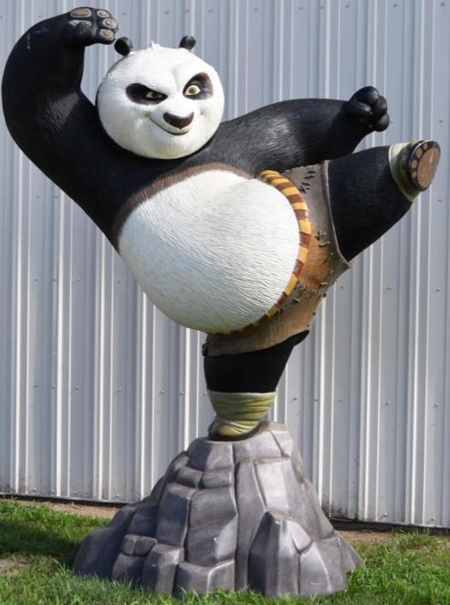 Life Size Kung Fu Panda Movie Display Prop Statue (1 of 8)