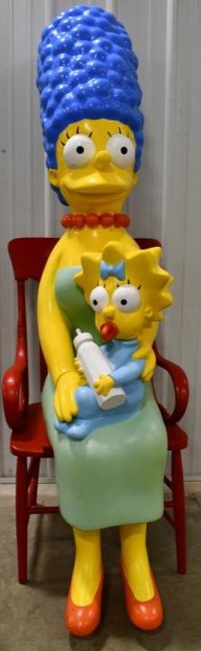 Life Size The Simpsons Movie Marge & Maggie (1 of 8)