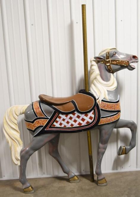 Vintage Fiberglass Carousel Horse (1 of 13)