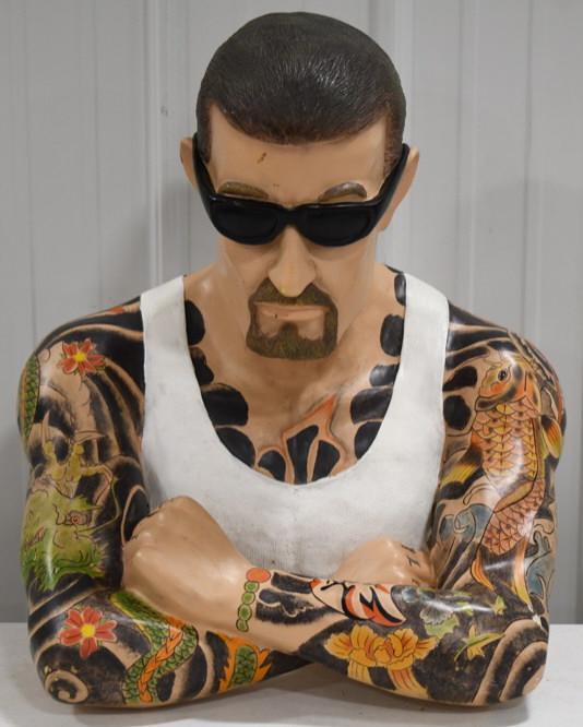 Life Size Roy Boy Cooper Tattoo Countertop Figure (1 of 12)