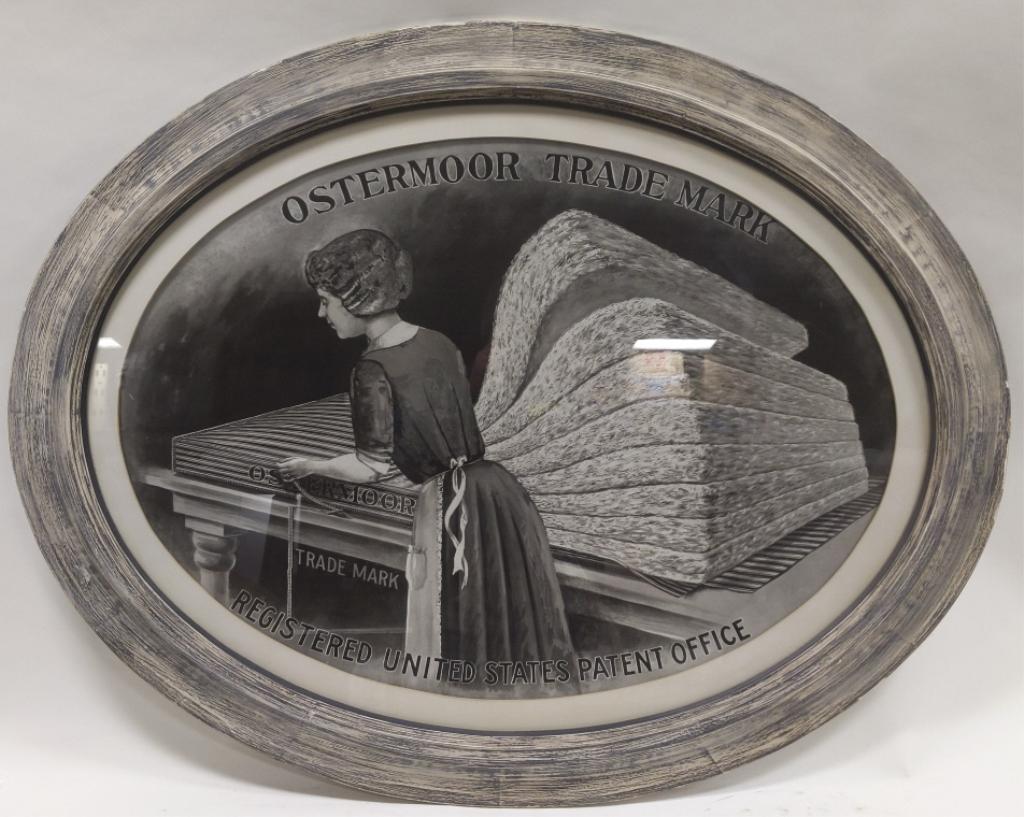 Early Framed Ostermoor Mattress Advertsing Print (1 of 7)