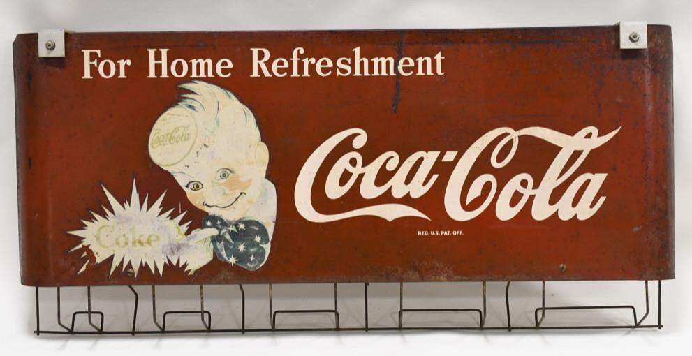 Vintage Coca-Cola Sprite Boy Store Bag Dispenser (1 of 5)