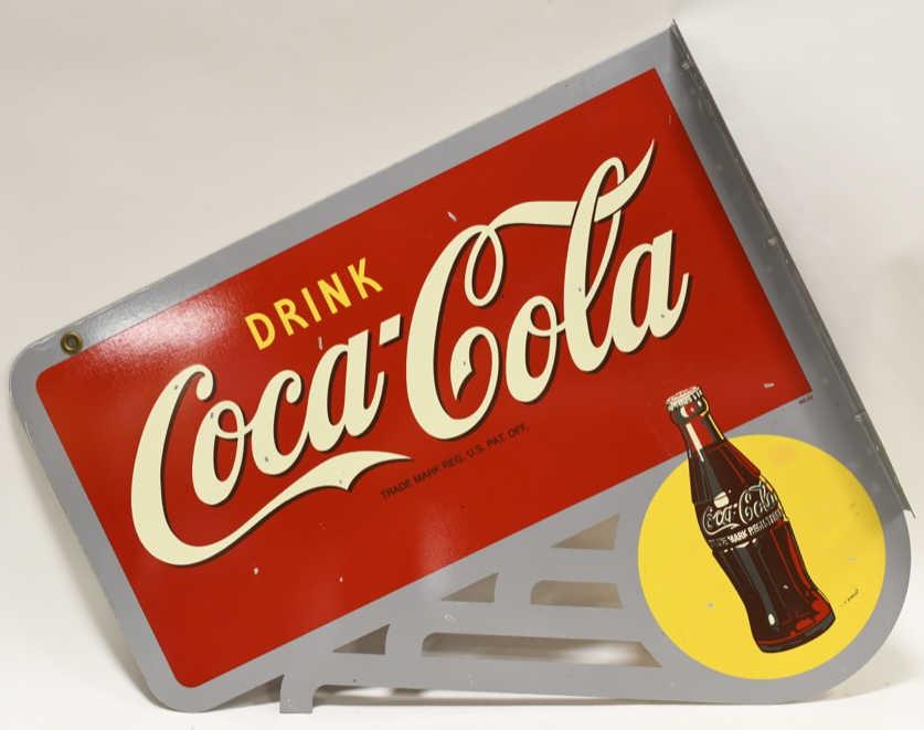 DST Flange Coca-Cola Advertising Sign (1 of 9)