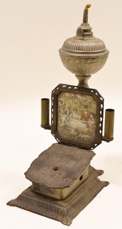 Bloomer Club Cigars Countertop Cigar Cutter / Lamp (1 of 7)