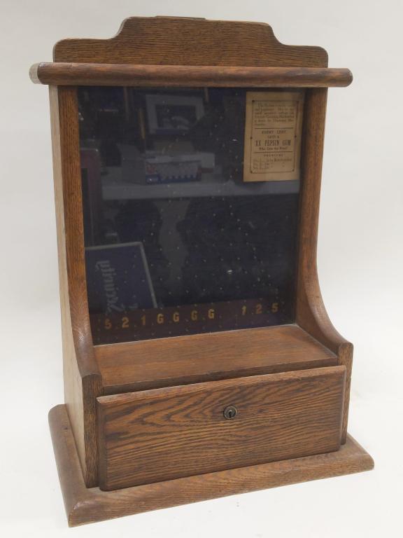 Early Pepsin Gum 1¢ Penny Drop Trade Stimulator (1 of 4)