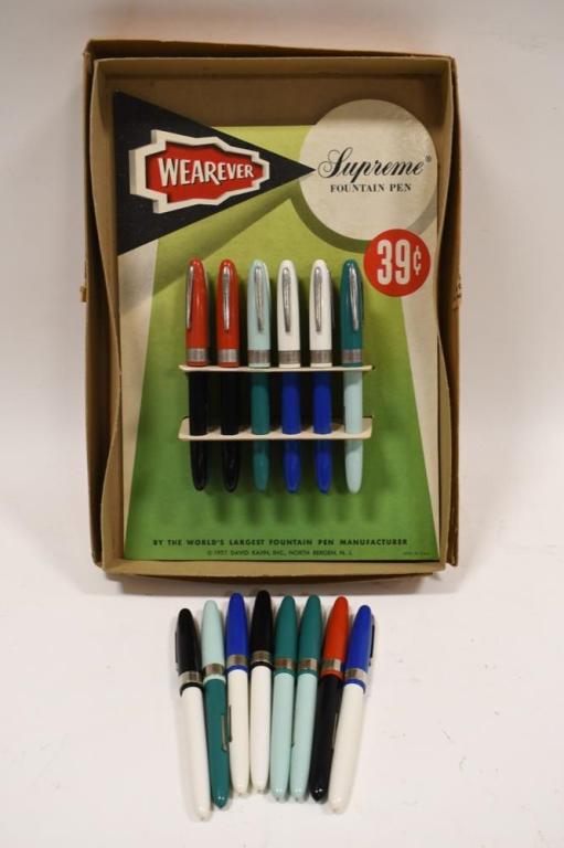 Vintage NOS Wearever Fountain Pen Store Display (1 of 6)