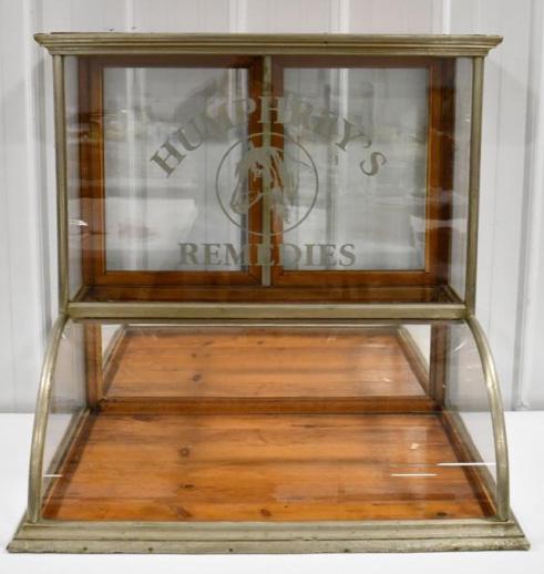 Antique Humphreys Remedies Adv Mercantile Cabinet (1 of 7)